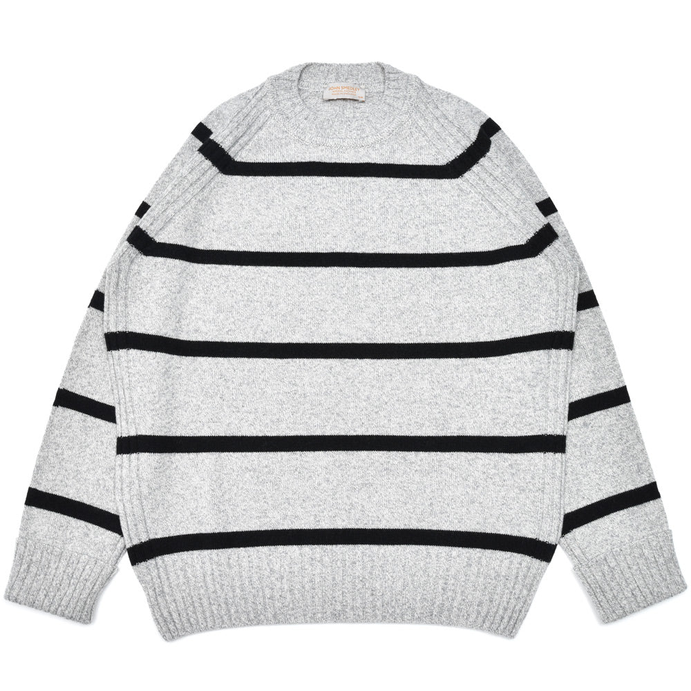 JOHN SMEDLEY(ジョンスメドレー) VERLEY 7Gカシミアウールボーダークルーネックニット