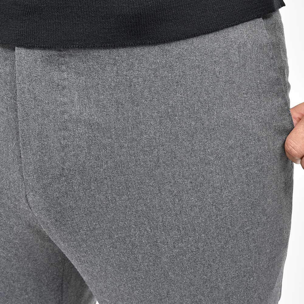 PT TORINO ピーティー トリノ Travel ウォッシャブルライトテクノウールフランネル ストレッチ ノープリーツ ドレスパンツ EVO FIT/PO80