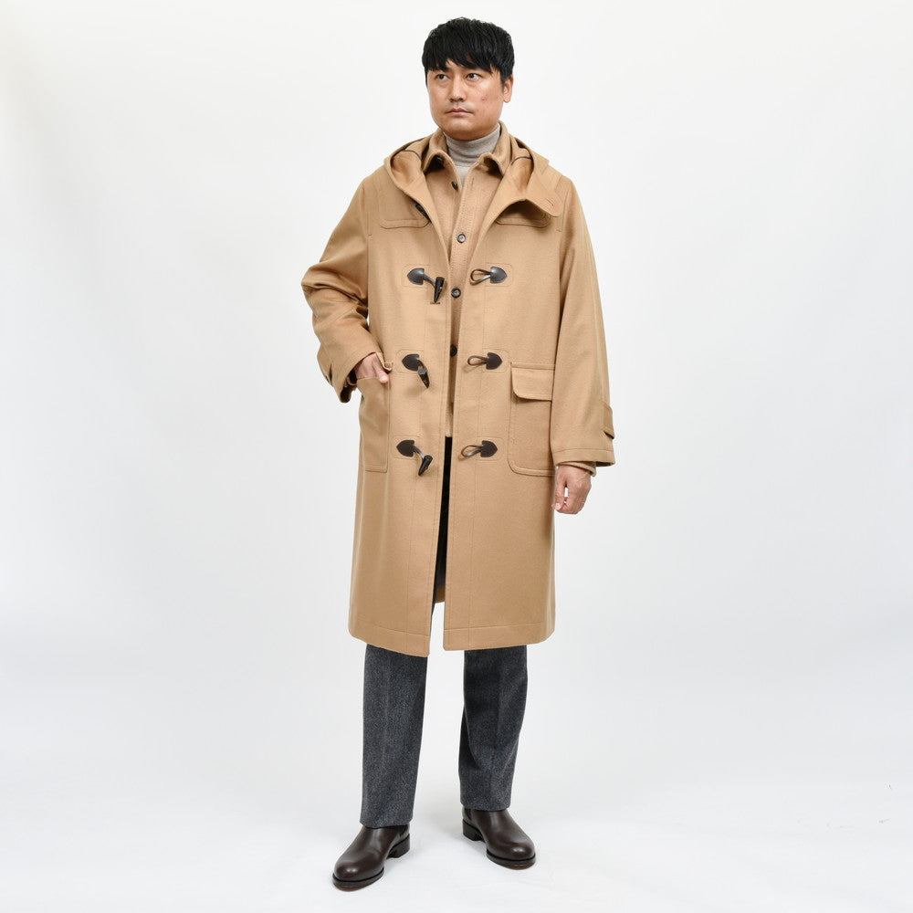 MILA SCHON MILANO(ミラ ショーン ミラノ) ウールカシミアフランネルダッフルコート 277-40Y