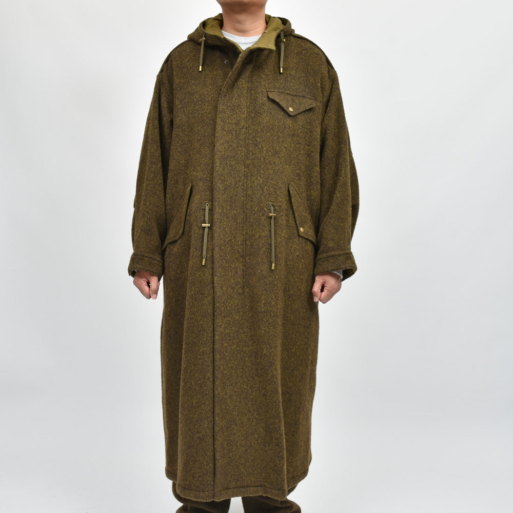 ISABEL MARANT(イザベル マラン) ボイルドウールフーデッドコート 274-21101