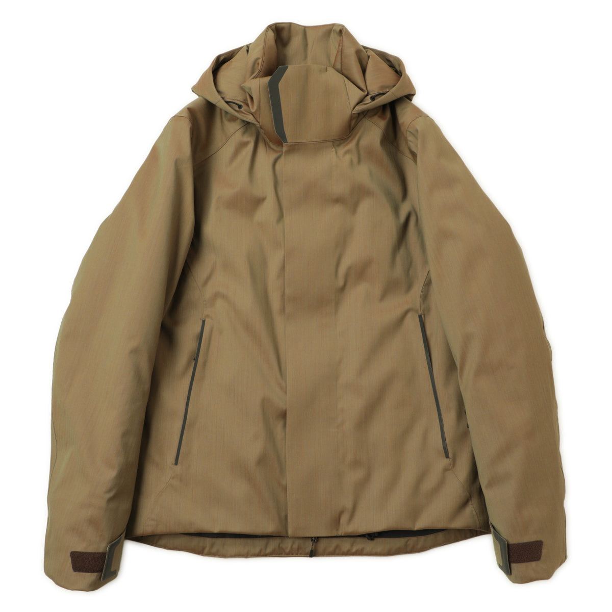 シーズ / 防水 防風 フーデッド ウール ナイロンダウン ジャケット / INDREN JACKET / OJ041 TN074 / ベージュ