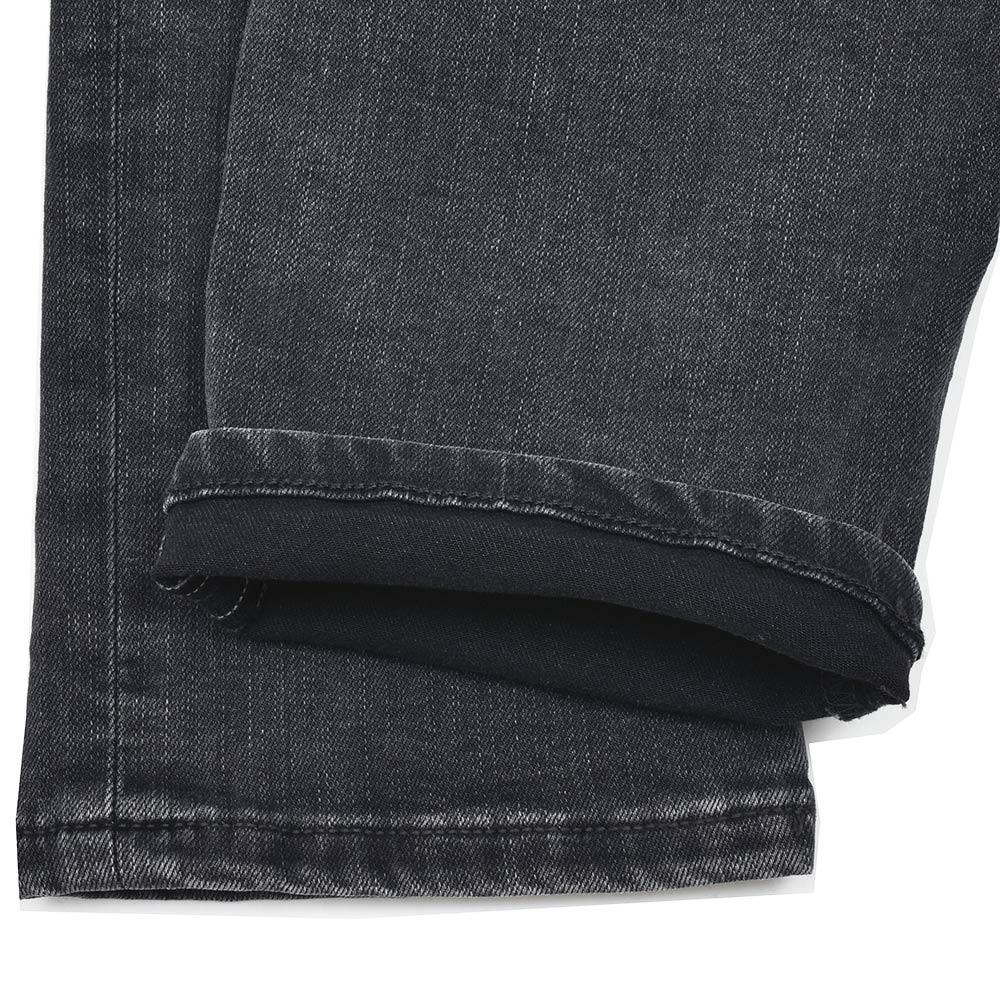 PT TORINO DENIM ピーティートリノデニム コットンレーヨンポリエステル ストレッチ ウォッシュド ブラックデニムパンツ ROCK/SKINNY FIT/OA3110