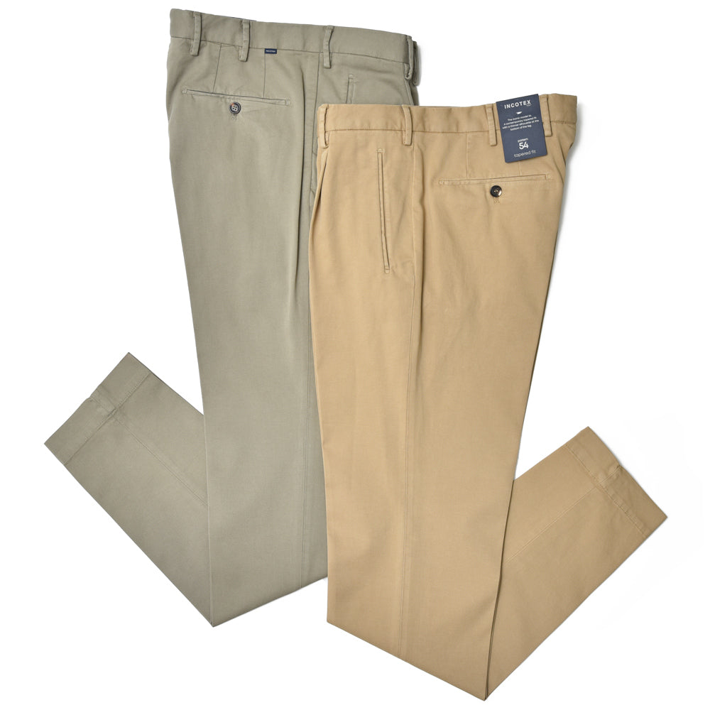 INCOTEX(インコテックス) TAPERED FIT ストレッチコットンキャンバステーパードパンツ ZX541W-40937/21541