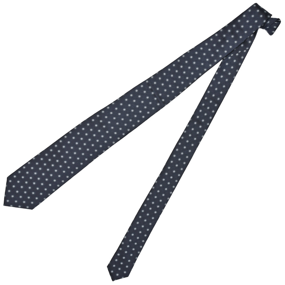 THE SOLE(ザ ソール)シルクレップサークル小紋タイ TS-TIE8-FAN001 18242000161