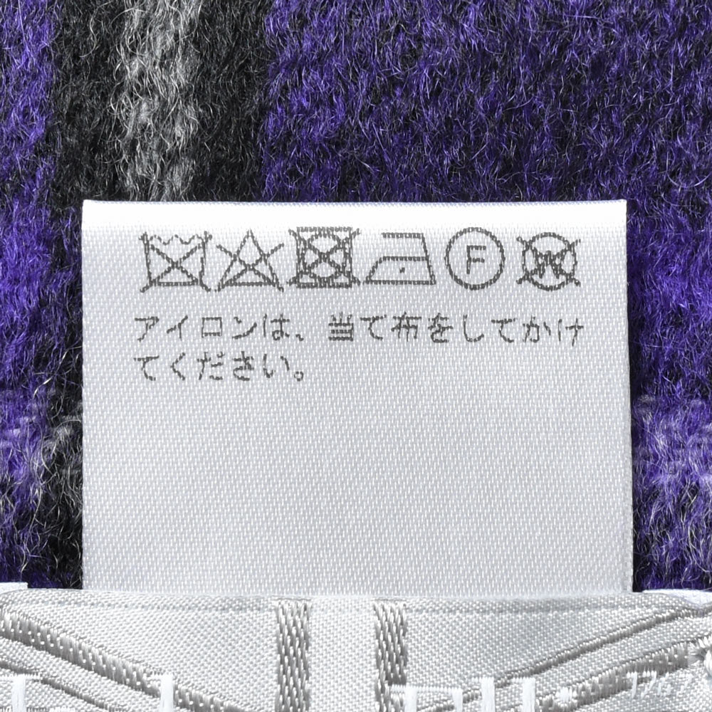 Joshua Ellis(ジョシュア エリス) カシミアチェック小判マフラー 25×180 J0S24W0000