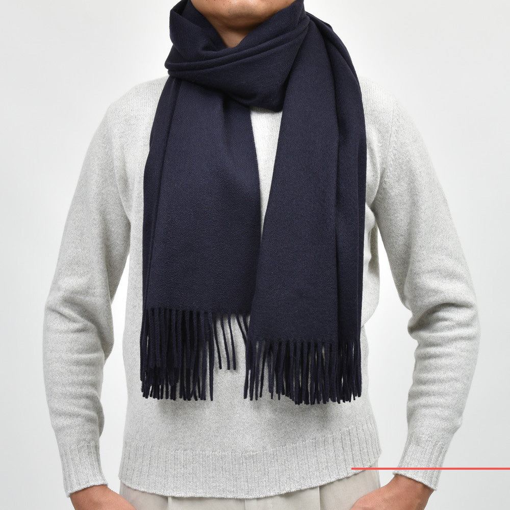 Joshua Ellis(ジョシュア エリス) カシミアソリッド大判ストール 70×190 J0S24W0000