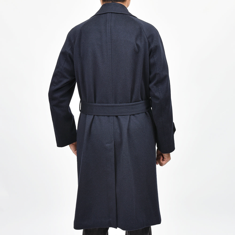 TITO ALLEGRETTO ティト アレグレット ヴァージンウール カシミヤ ベルテッド ラグランスリーブ シングル3Bコート