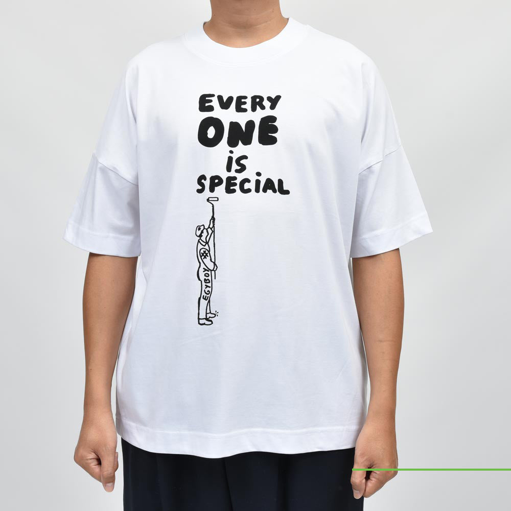 EGYBOY(エギーボーイ) コットンプリントクルーネックS/Sカットソー EB25119009
