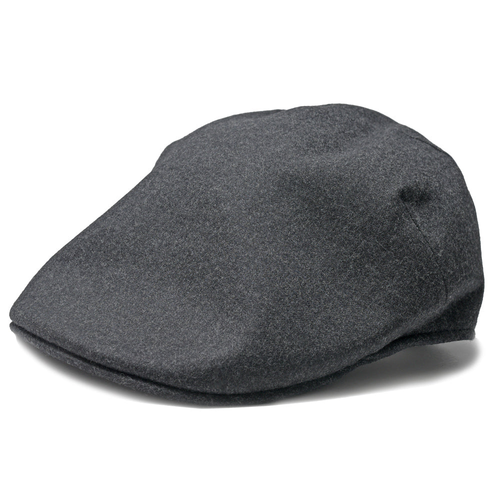Borsalino(ボルサリーノ) ウールカシミアフランネルハンチング Parigi Duck-billed flat cap