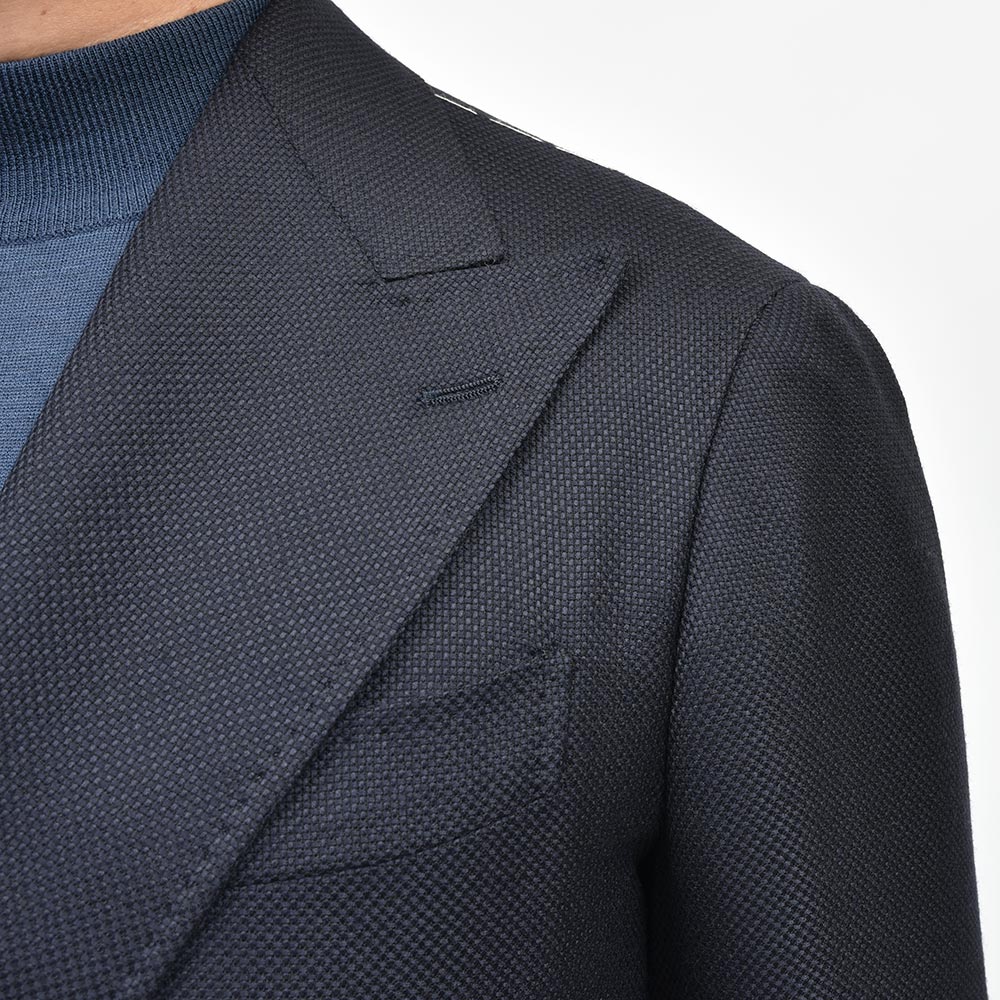 RING JACKET リングヂャケット Balloon バルーン ウール ホップサック ダブル6Bジャケット NO-304F