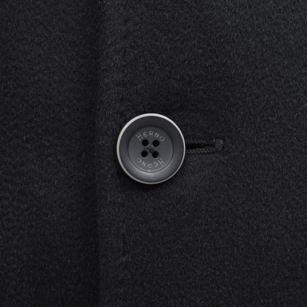 HERNO(ヘルノ) ウォーターレペレントカシミアフランネルチェスターフィールドコート CA0091U-38020+12020