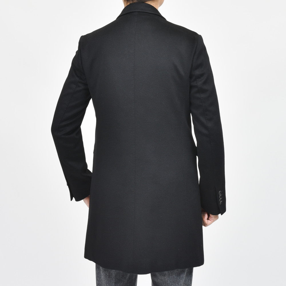 HERNO(ヘルノ) ウォーターレペレントカシミアフランネルチェスターフィールドコート CA0091U-38020+12020