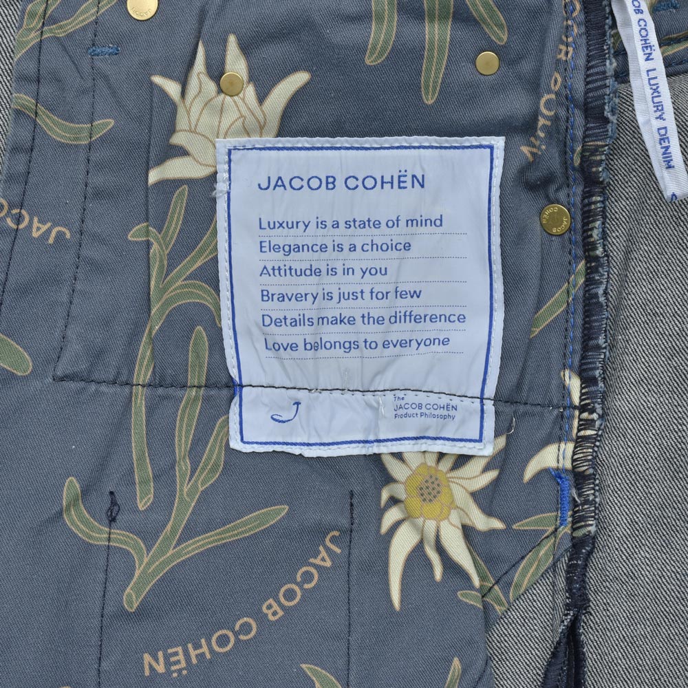 JACOB COHEN(ヤコブコーエン) BARDバード PREMIUM EDITION ウォッシュドコットンストレッチテーパードフィットデニム 226-22579
