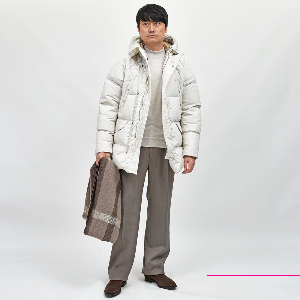 Ten c テンシー DECK DOWN PARKA ナイロン N-3B ダウンジャケット