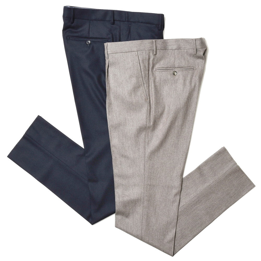 TAGLIATORE(タリアトーレ) ストレッチウールサキソニー1プリーツテーパードパンツ 2SMJ22K11 550042 13042600054