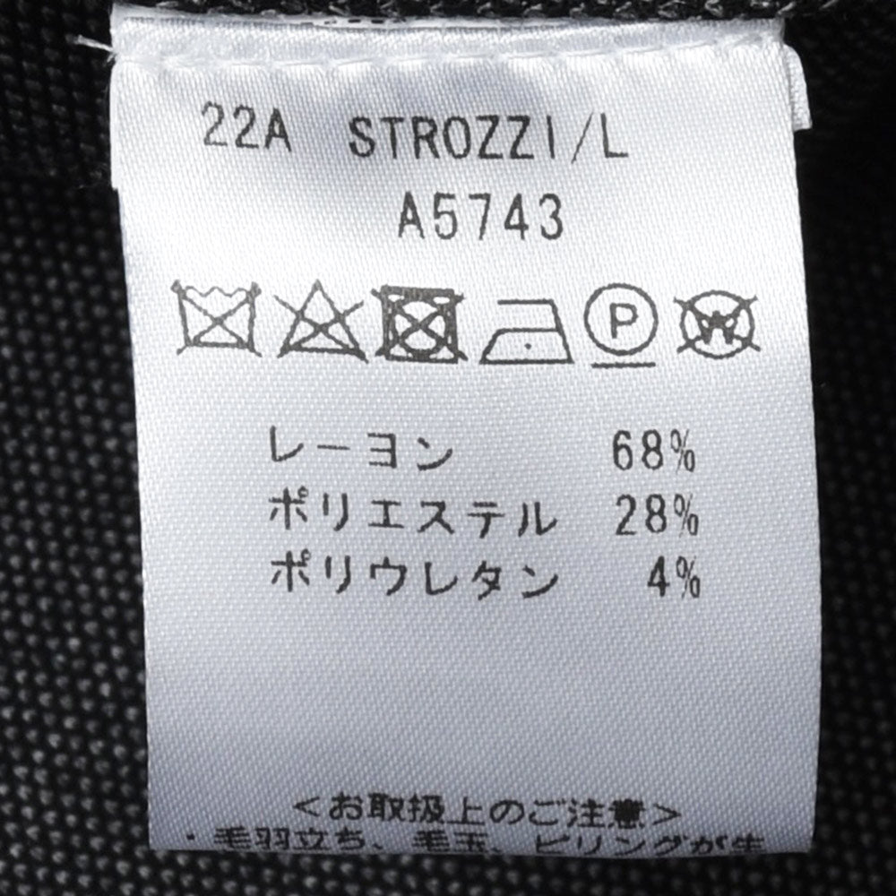 giab's ARCHIVIO(ジャブス アルキヴィオ) STROZZIストロッツィ レーヨンポリピケジャージ2Bジャケット STROZZI/L-A5743 17042600117