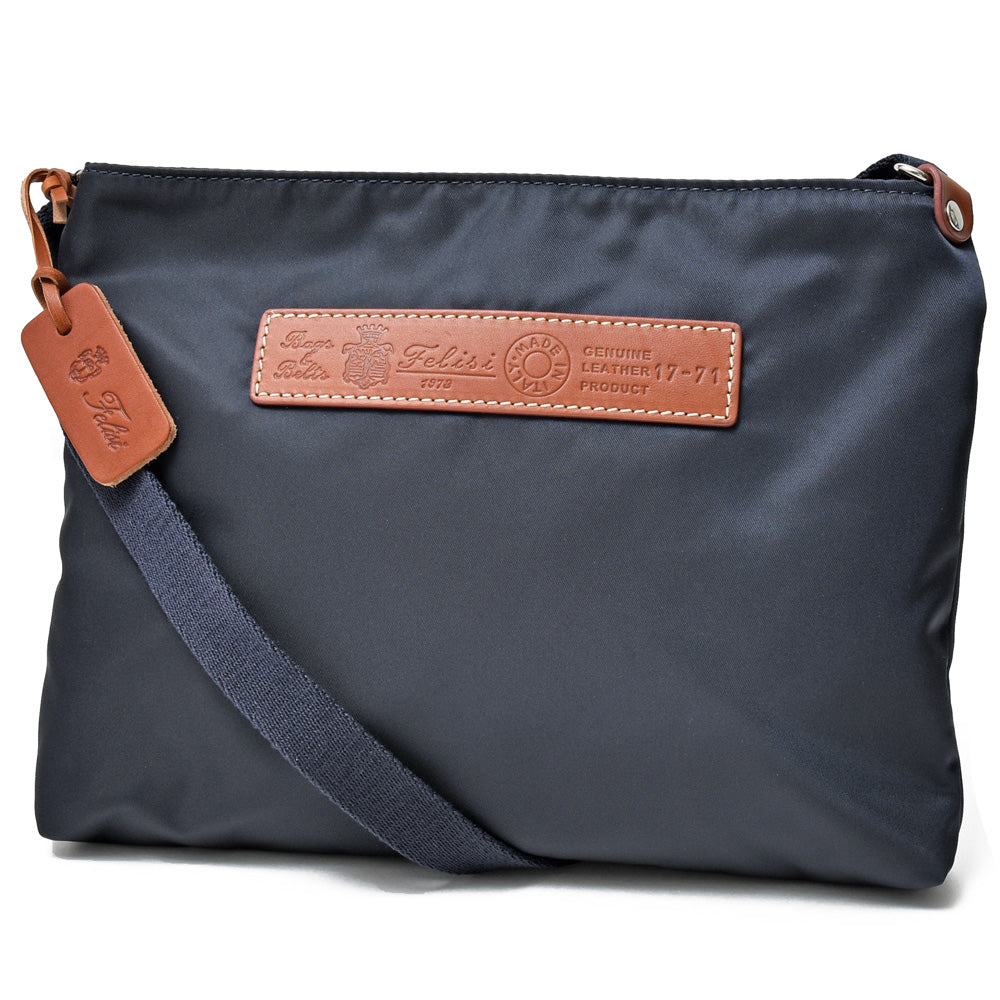 Felisi(フェリージ) リモンタナイロン×バケッタレザーサコッシュ 17/71/DS 114660285
