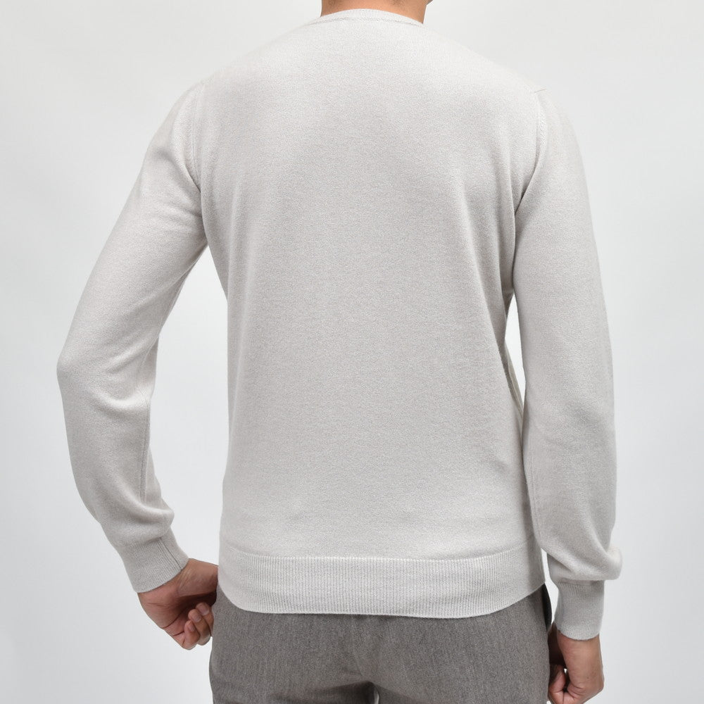 MAGAZZINO RICAMBI(マガジーノ リカンビ) フェルテッドカシミアクルーネックニット GIROCOLLO