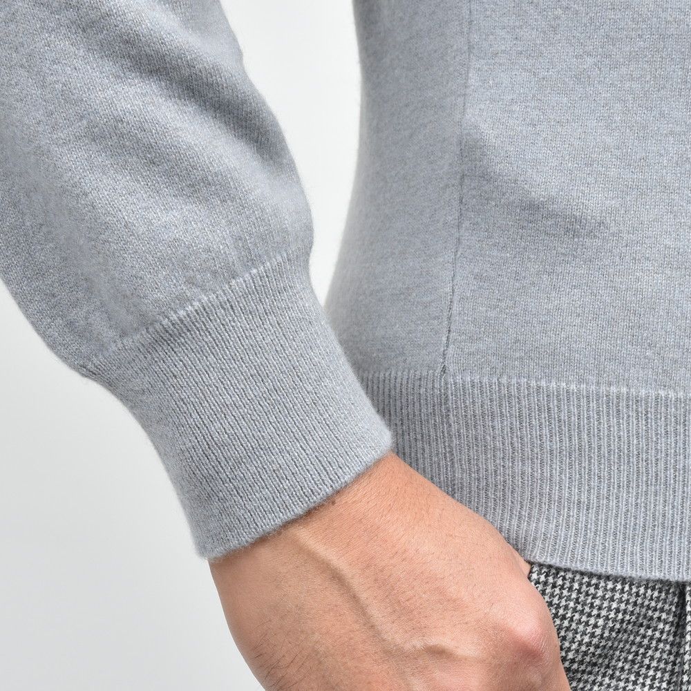 MAGAZZINO RICAMBI(マガジーノ リカンビ) フェルテッドカシミアクルーネックニット GIROCOLLO