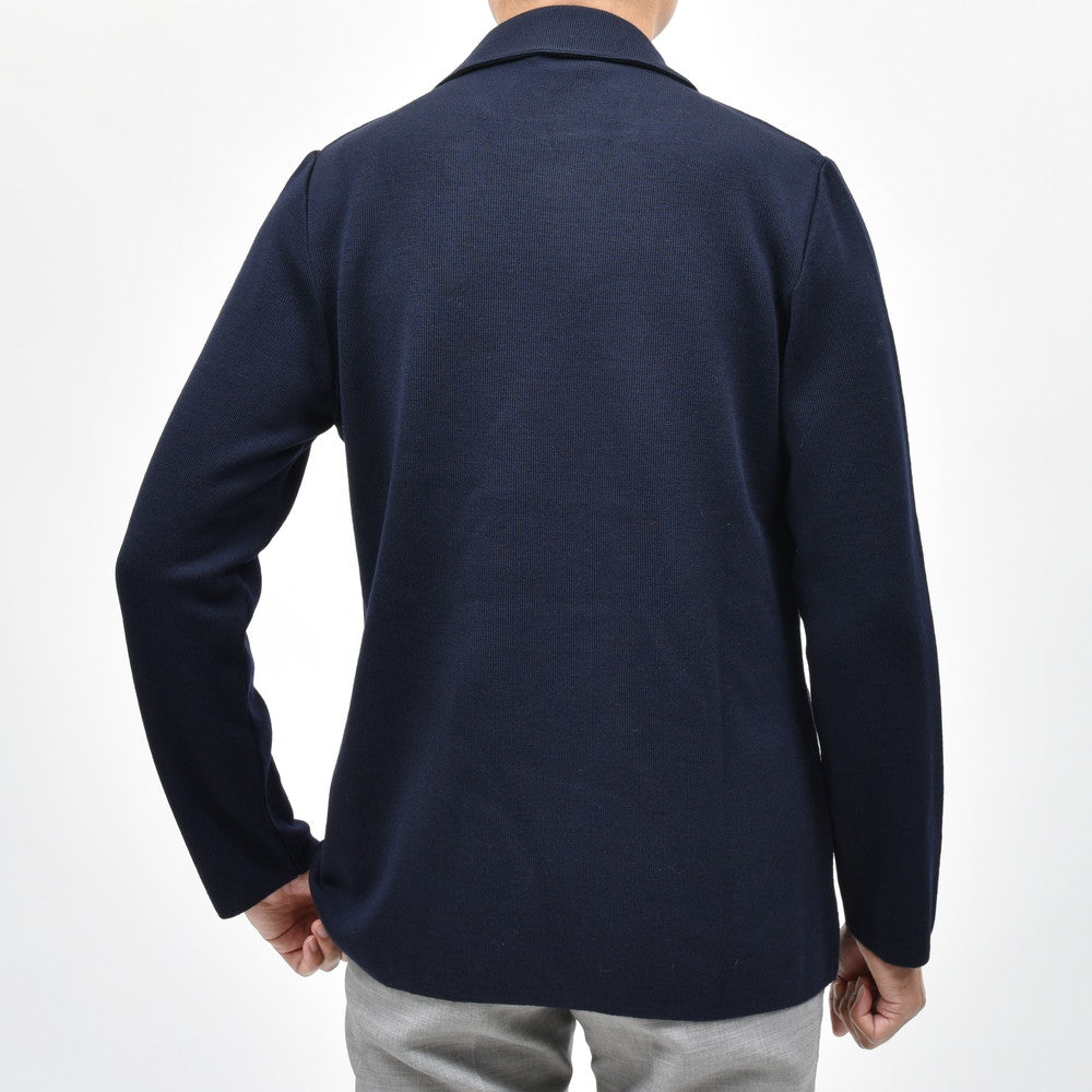 LARDINI(ラルディーニ) ウールミラノリブダブルニットジャケット ALJM87000 16042600109