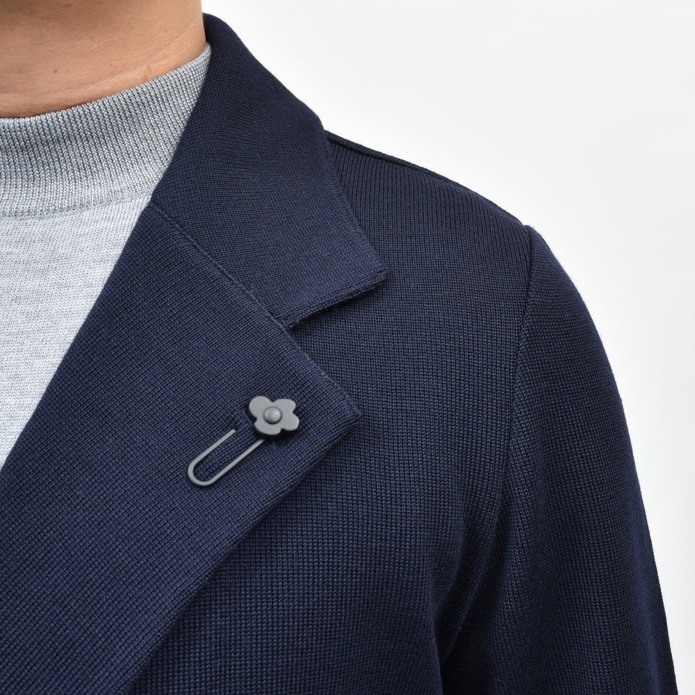 LARDINI(ラルディーニ) ウールミラノリブダブルニットジャケット ALJM87000 16042600109