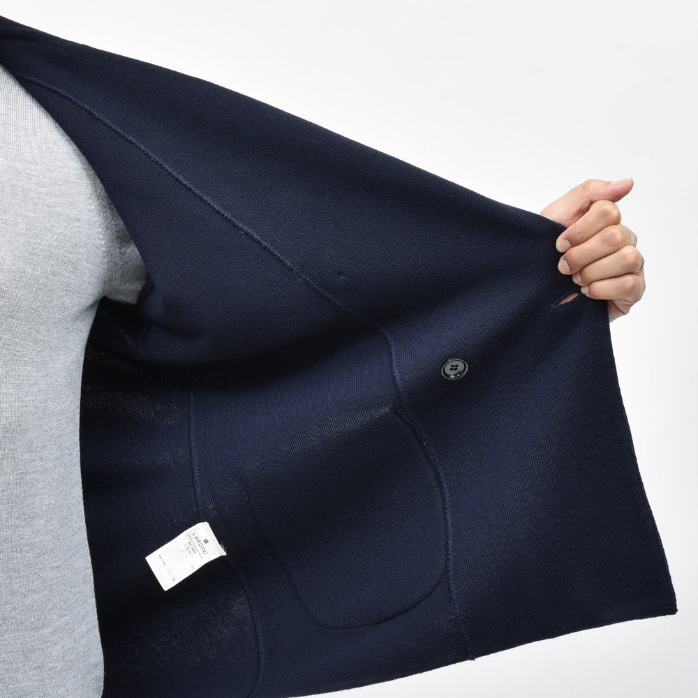 LARDINI(ラルディーニ) ウールミラノリブダブルニットジャケット ALJM87000 16042600109