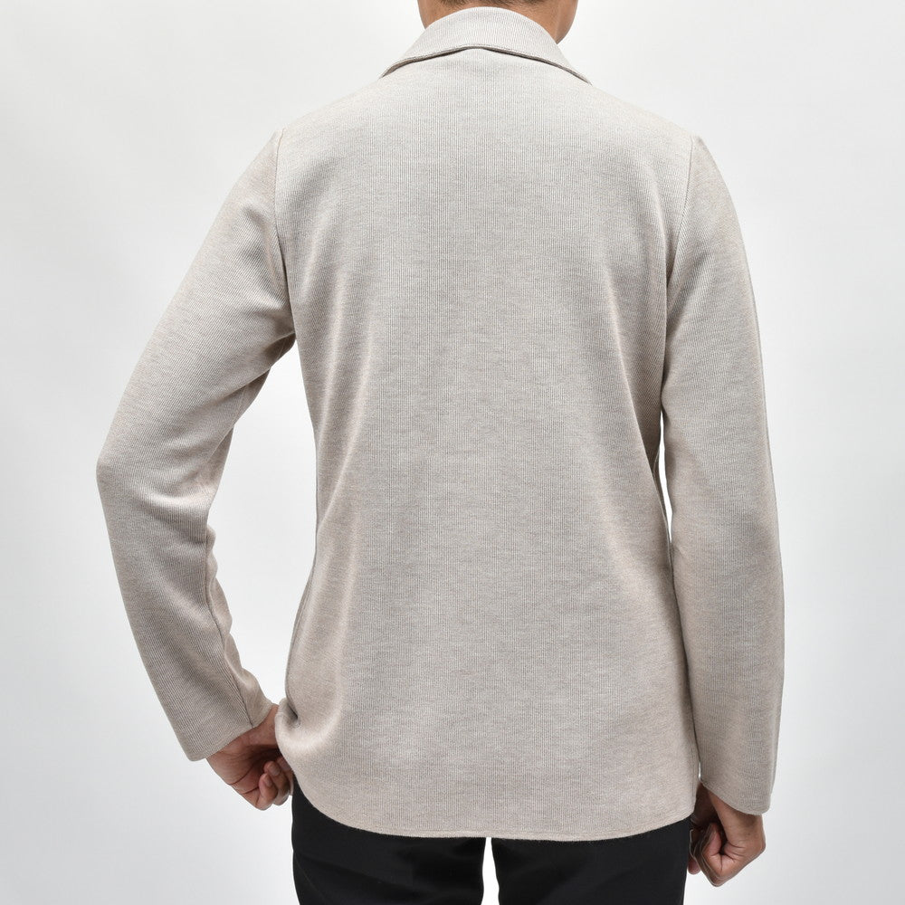 LARDINI(ラルディーニ) ウールミラノリブダブルニットジャケット ALJM87000 16042600109