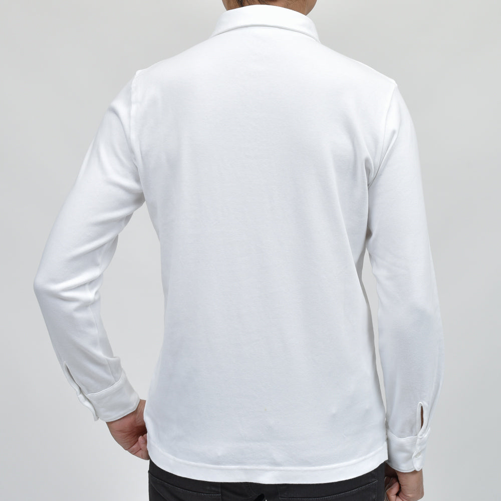 ZANONE(ザノーネ) コットンジャージL/Sポロ POLO ML/SLIM FIT/815102/ZM338/23400