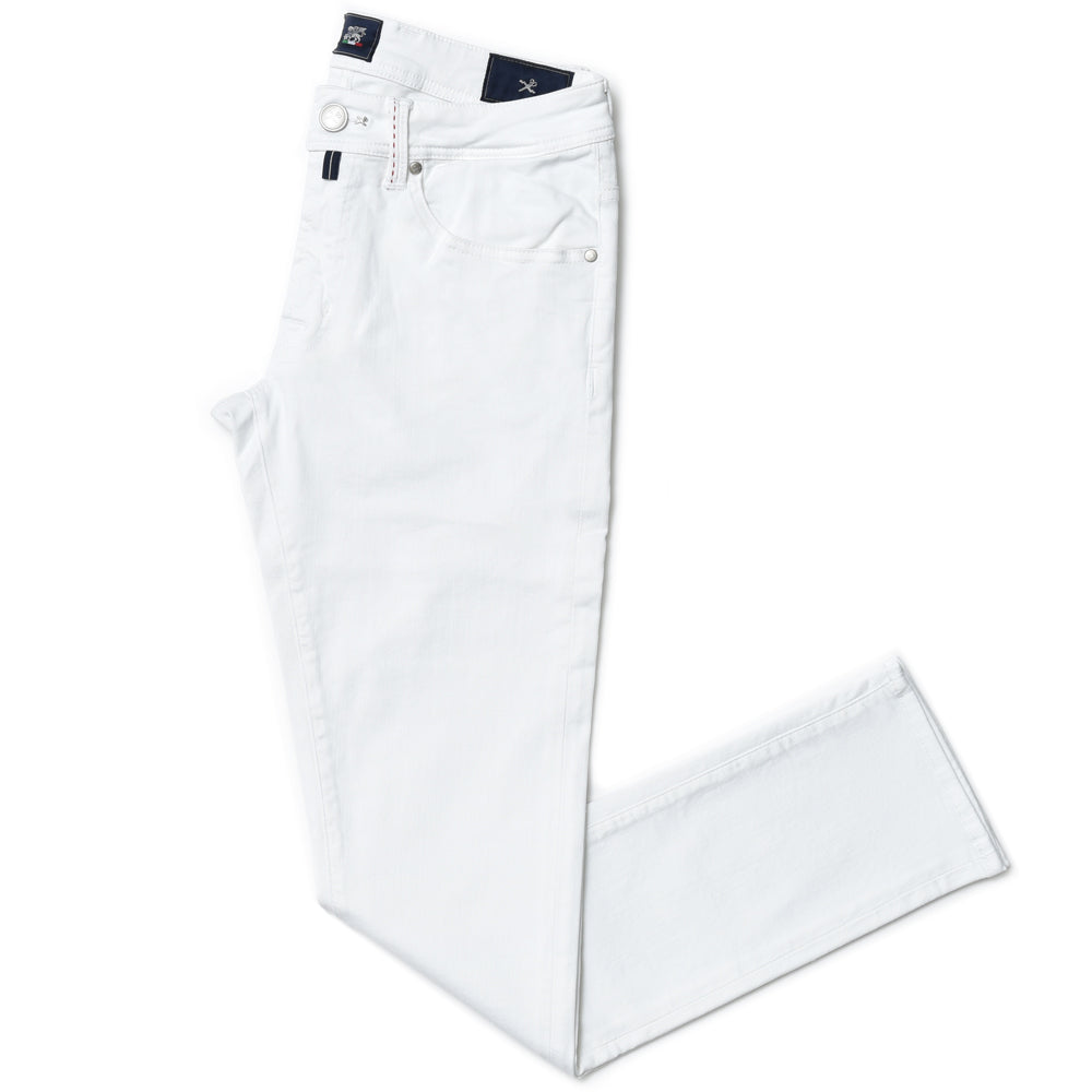 TRAMAROSSA(トラマロッサ) LEONARDレオナルド スーパーストレッチドリルスリムテーパードパンツ 414-30171121