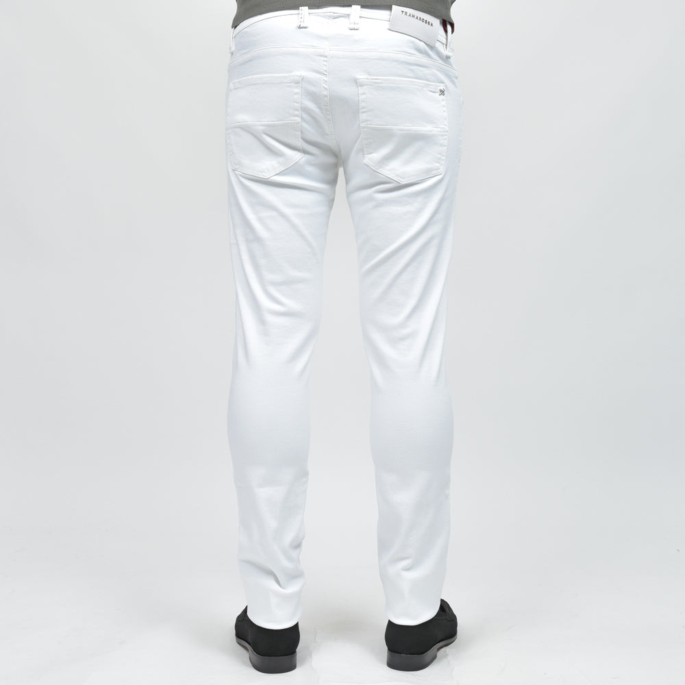 TRAMAROSSA(トラマロッサ) LEONARDレオナルド スーパーストレッチドリルスリムテーパードパンツ 414-30171121