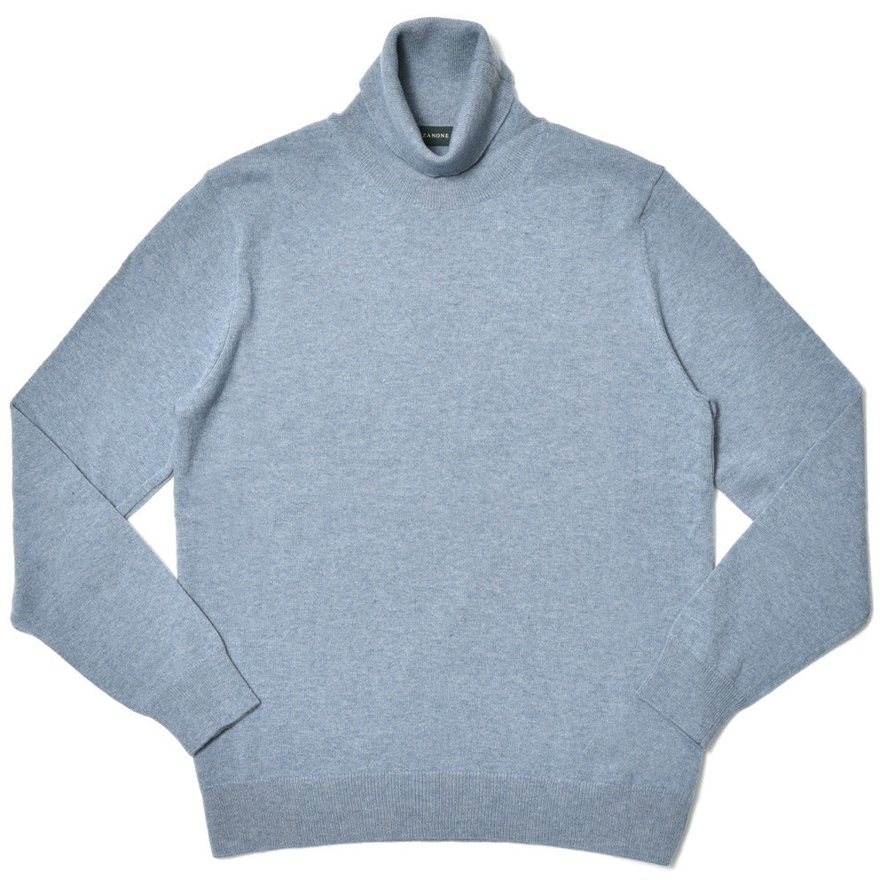 ZANONE(ザノーネ) ハイゲージウールカシミアタートルネックニット DV/SLIM FIT/810105/ZY270/25421