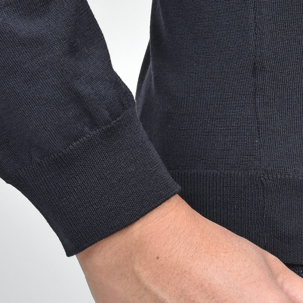 ZANONE(ザノーネ) ハイゲージストレッチウールVネックニット V/SLIM FIT/810103/ZO290/25403