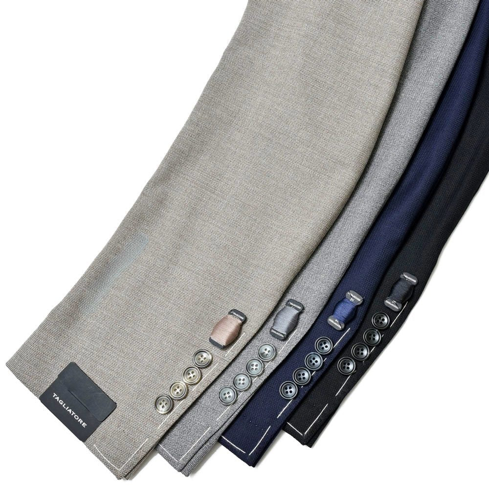 TAGLIATORE(タリアトーレ) DAKARダカール SUPER110'sストレッチウールホップサック2Bジャケット 060069