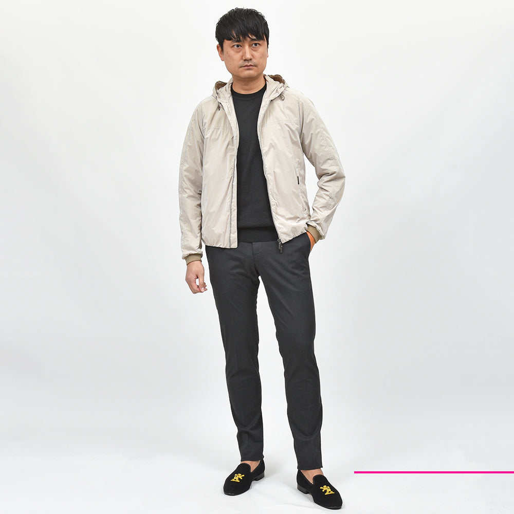 PT TORINO ピーティー トリノ コットン ストレッチ ライトウエイトギャバジン ノープリーツ パンツ SUPERSLIM FIT/GL04