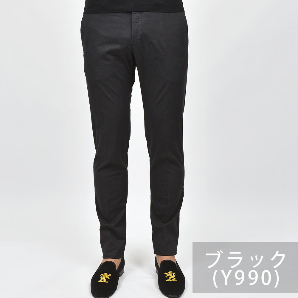 PT TORINO ピーティー トリノ コットン ストレッチ ライトウエイトギャバジン ノープリーツ パンツ SUPERSLIM FIT/GL04