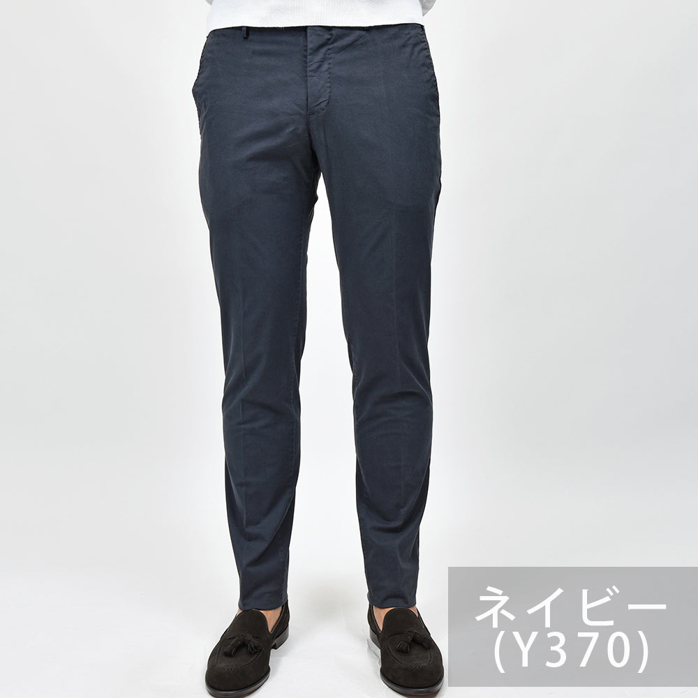 PT TORINO ピーティー トリノ コットン ストレッチ ライトウエイトギャバジン ノープリーツ パンツ SUPERSLIM FIT/GL04