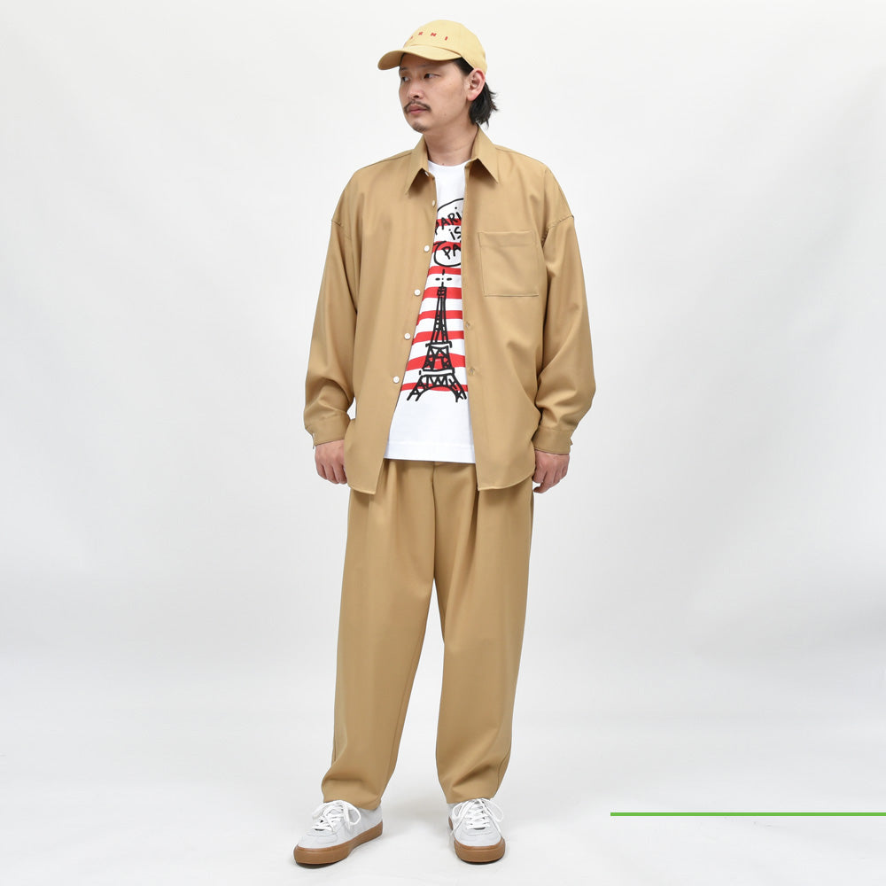 MARNI(マルニ) ウールトロピカルシャツ CUMU0061A3 TW839