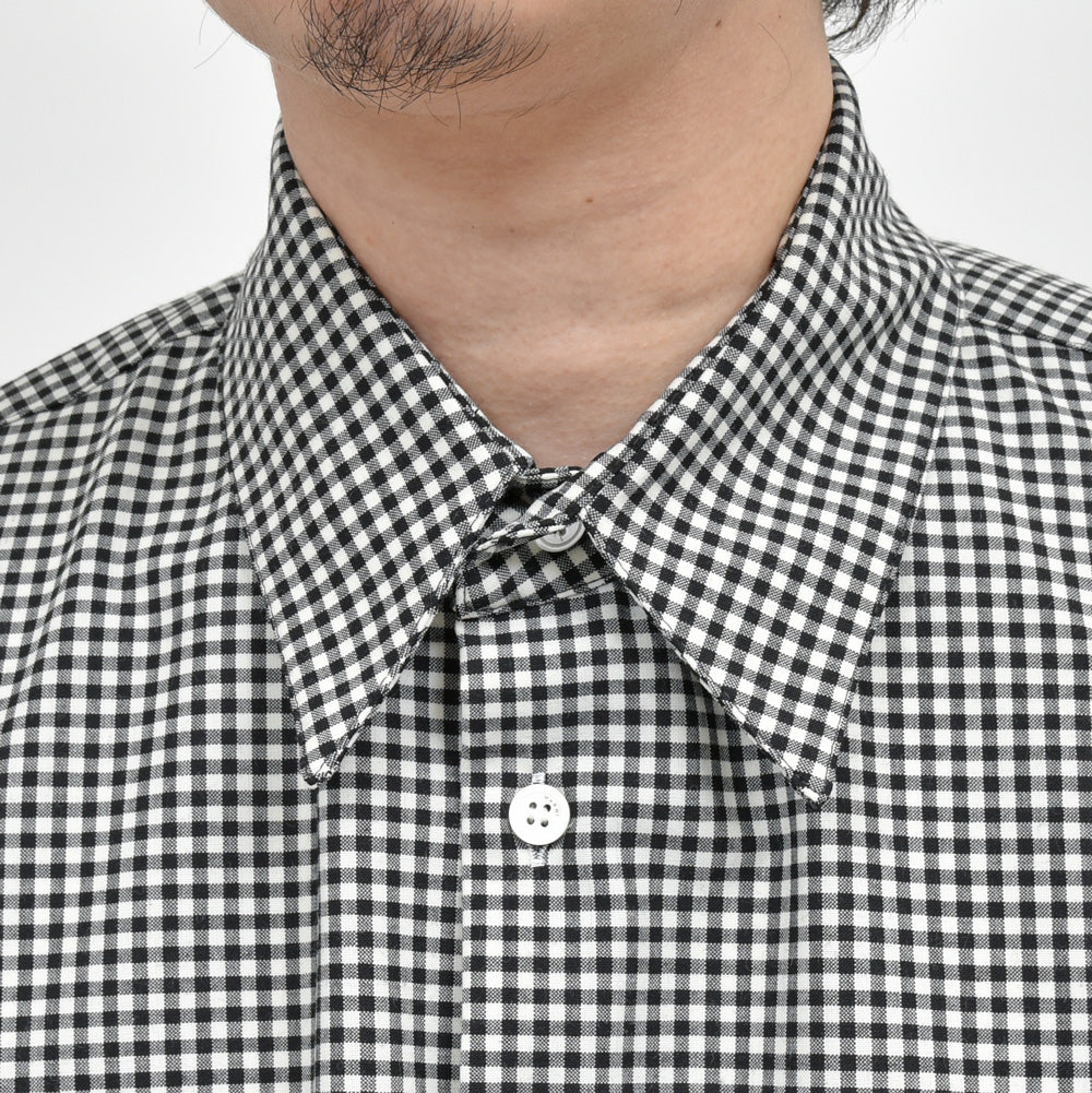 MARNI(マルニ) ポリエステルウールギンガムチェックシャツ CUMU0061S5 UTP787