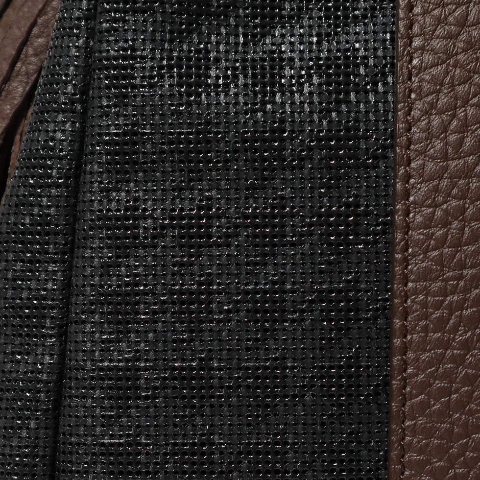 ACATE アカーテ NUOVO FABRIC ヌーヴォファブリック カーフ シュリンクレザー コンビ素材 2WAY クラッチバッグ