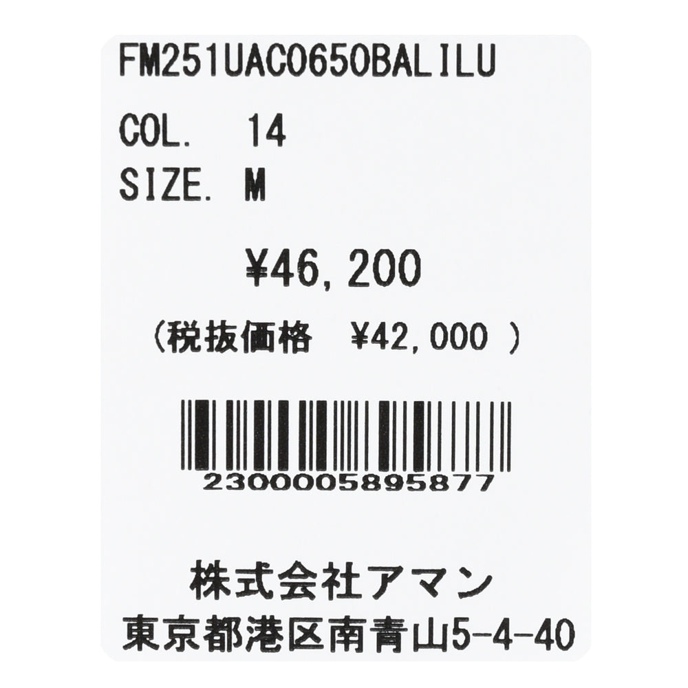 Finamore(フィナモレ) LUIGIルイジ/BALIバーリ リネンワイドカラーシャツ C0650