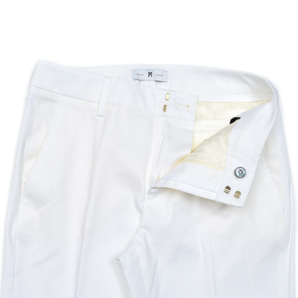 PT TORINO(ピーティー トリノ) NEW YORK/DX18 ストレッチコットンツイルテーパードパンツ