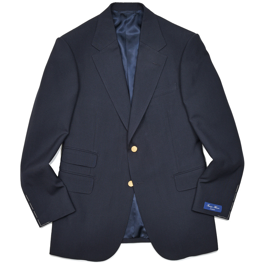 Fumiya Hirano LONDON フミヤヒラノロンドン SMITH WOOLLEN ウール トロピカル メタルボタン シングル2Bジャケット