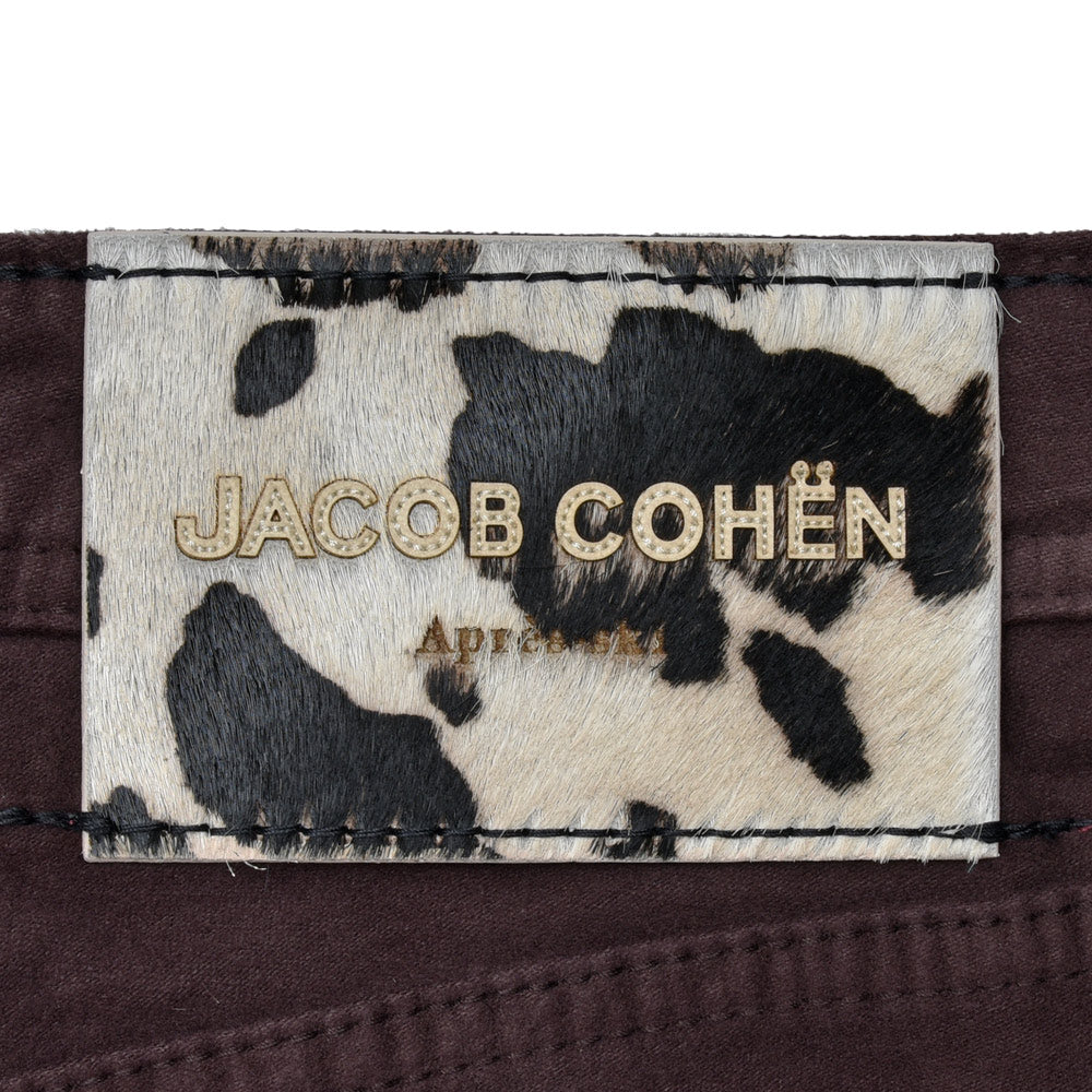 JACOB COHEN(ヤコブコーエン) BARDバード Apres-ski コットンストレッチピーチスキンスリムテーパードパンツ 226-22330