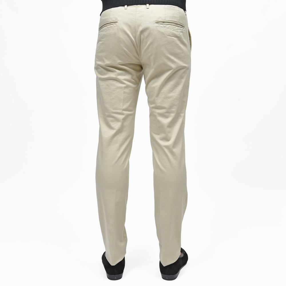 INCOTEX SLACKS(インコテックス スラックス) SLIM FIT ガーメントダイオーガニックコットンストレッチチノテーパードパンツ 18S100/9664A/31582