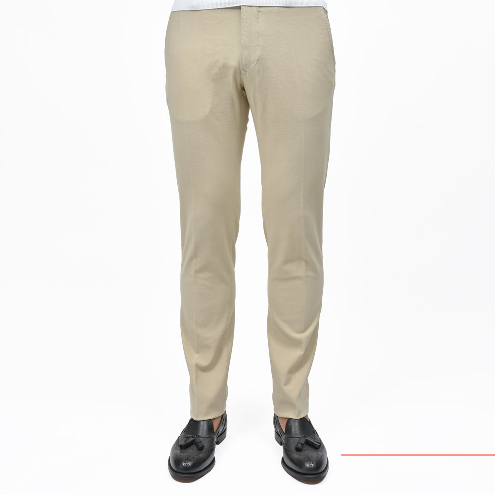 INCOTEX SLACKS(インコテックス スラックス) SLIM FIT ガーメントダイコットンストレッチキャンバステーパードパンツ 18S100/9822A/31585