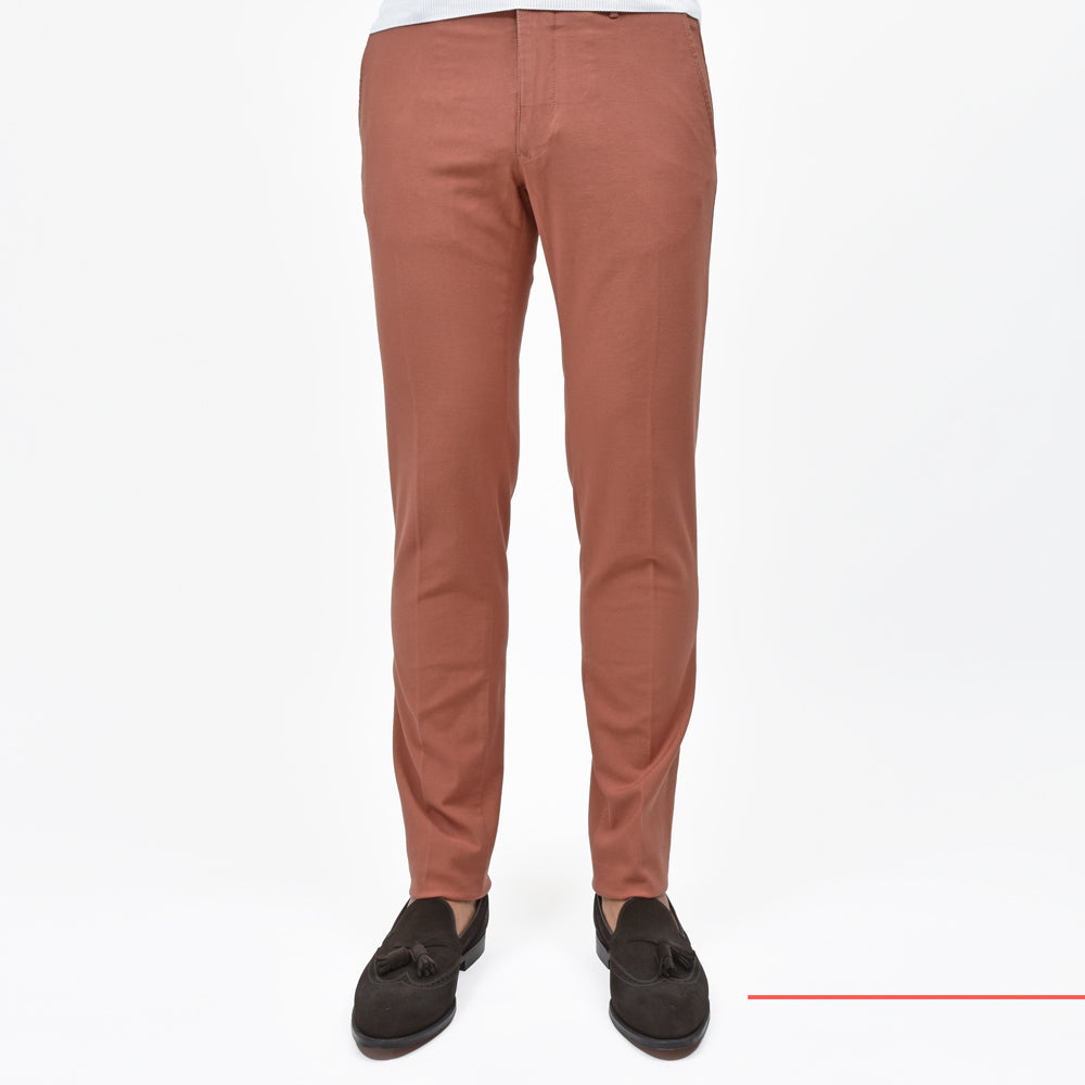 INCOTEX SLACKS(インコテックス スラックス) SLIM FIT ガーメントダイコットンストレッチキャンバステーパードパンツ 18S100/9822A/31585