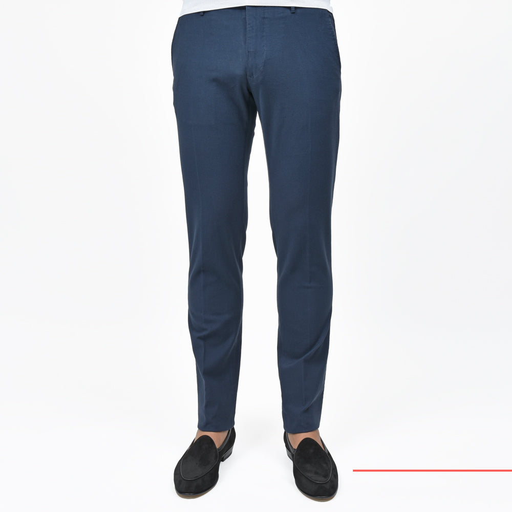 INCOTEX SLACKS(インコテックス スラックス) SLIM FIT ガーメントダイコットンストレッチキャンバステーパードパンツ 18S100/9822A/31585