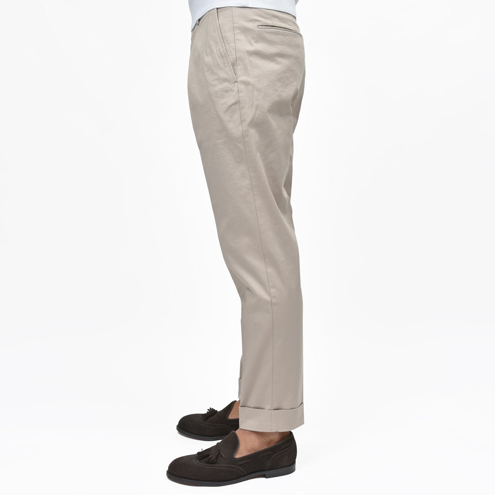 INCOTEX(インコテックス) AUSTINオースティン TAPERED FIT ストレッチコットンブロークンツイル1プリーツテーパードパンツ 1W0901/90460/31547