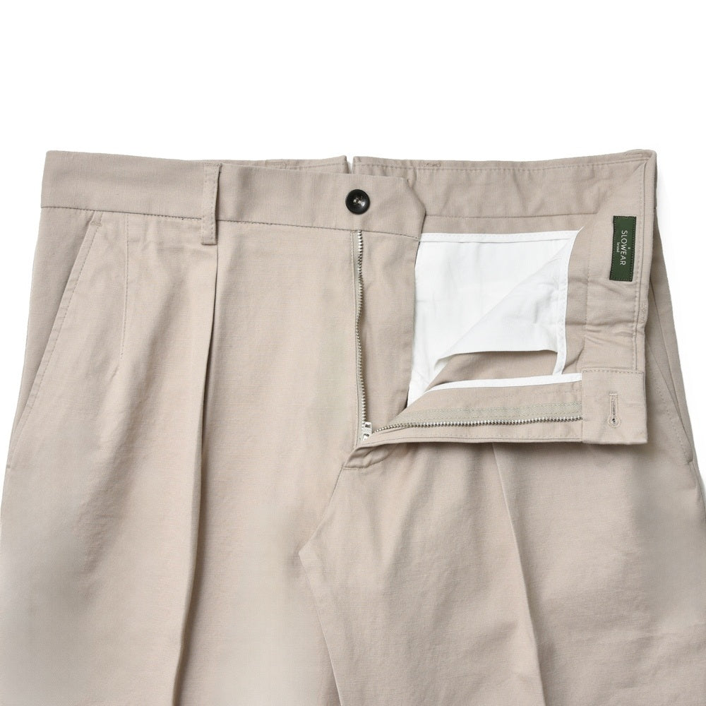 INCOTEX(インコテックス) AUSTINオースティン TAPERED FIT ストレッチコットンブロークンツイル1プリーツテーパードパンツ 1W0901/90460/31547