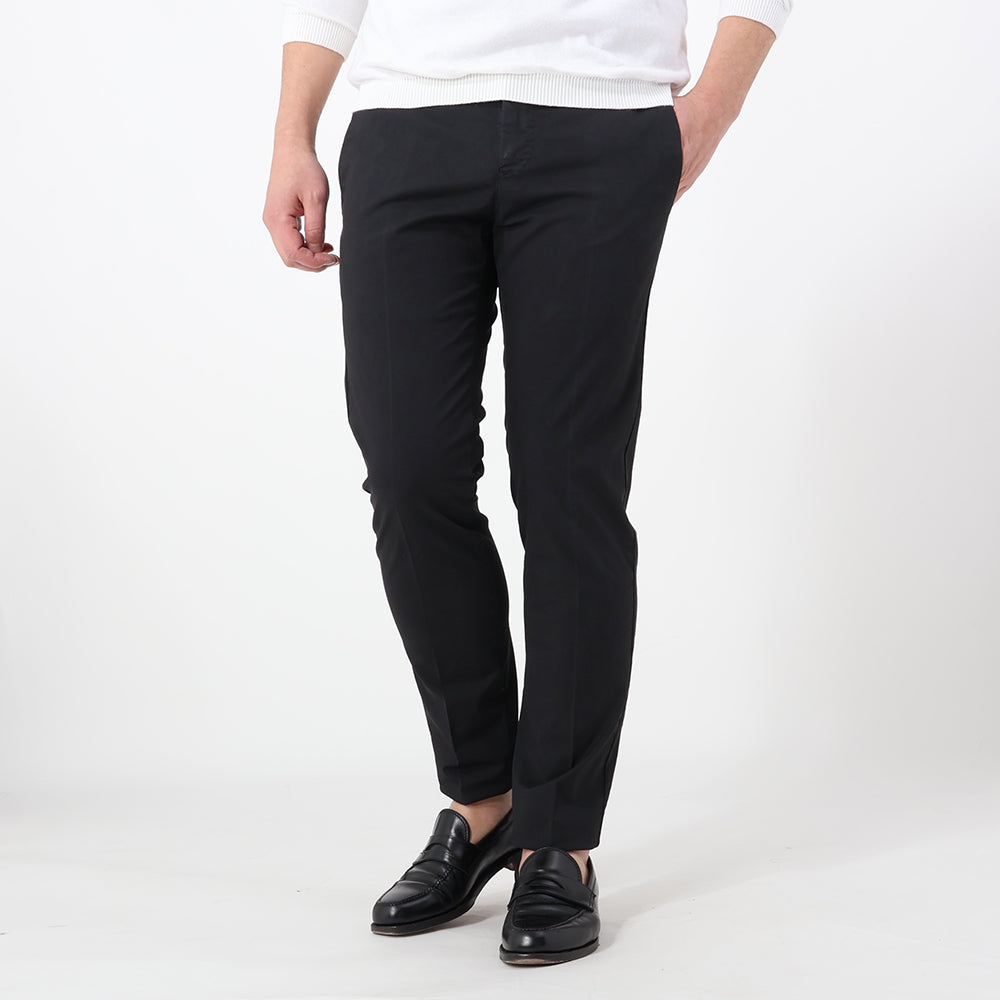 ピーティートリノ / ストレッチ ライトコットンギャバ ノープリーツ パンツ(DIECI)/SKINNY FIT/GL04